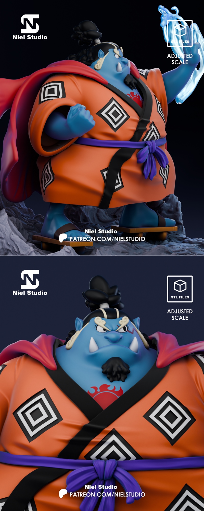 Niel Studio – Jinbe – 3D Print Model STL