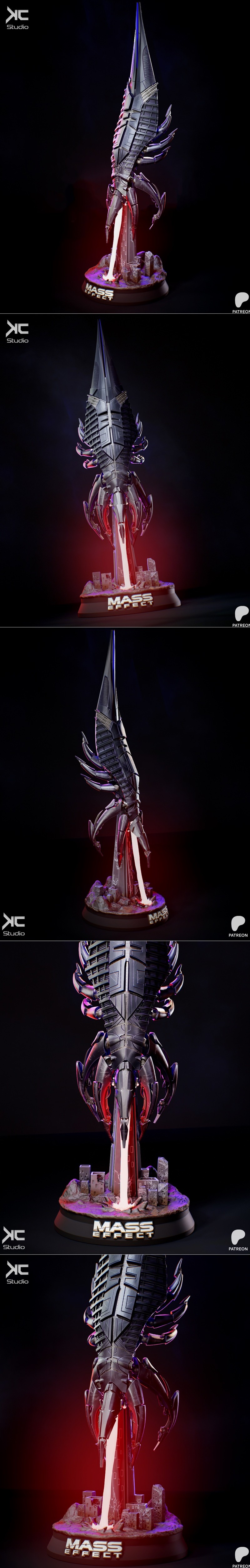 KcStudio – Sovereign – Mas Effect – 3D Print Model STL