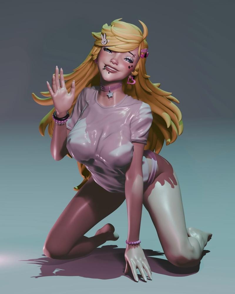 Velvet Sin – Panty Y2K – 3D Print Model STL
