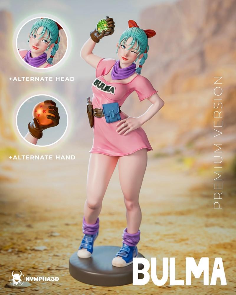 Nympha – Bulma from Dragon Ball – 3D Print Model STL