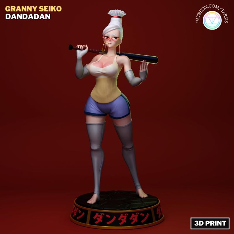Tarsis – Granny Seiko – Dandadan – 3D Print Model STL