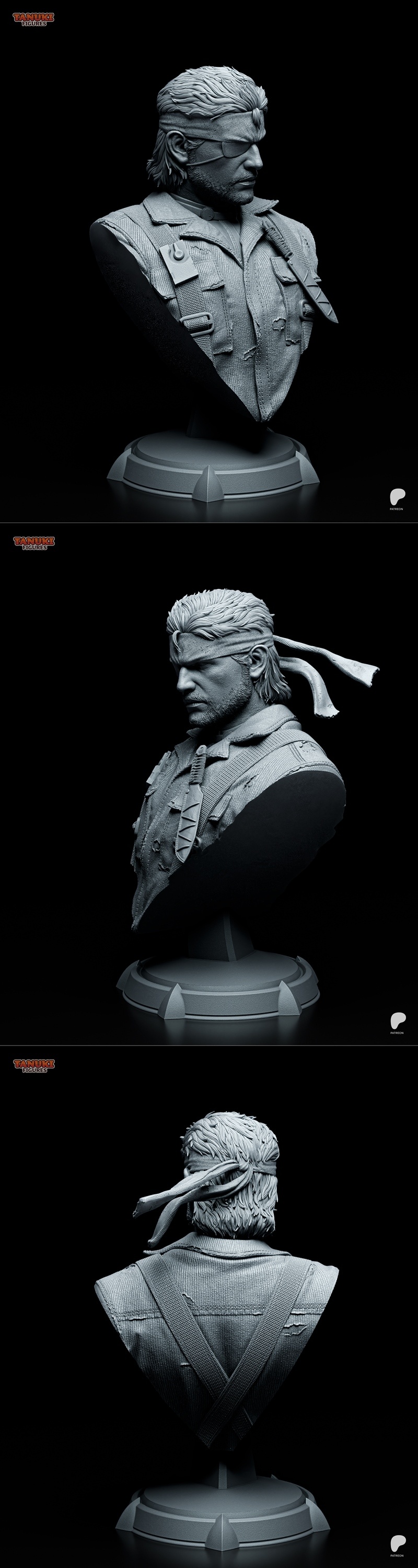 Tanuki Figures – Big Boss Bus – 3D Print Model STL