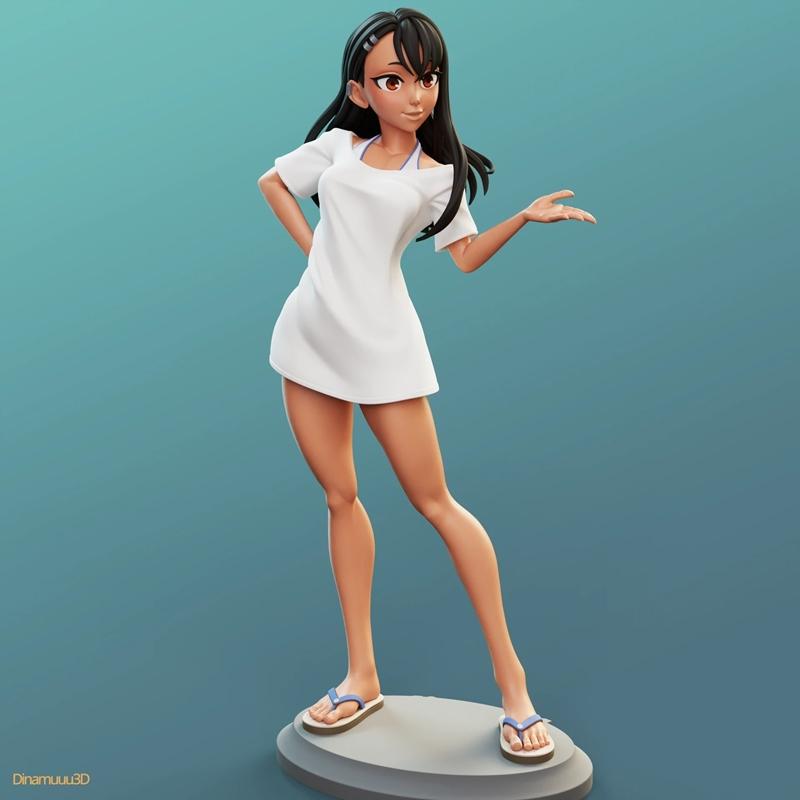 DiNamuuu3D - Nagatoro 3D打印模型|DiNamuuu3D – Nagatoro – 3D Print Model STL
