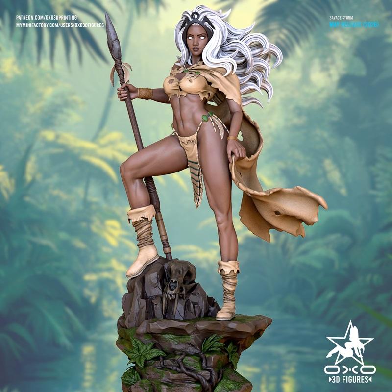 OXO3D Savage Storm 3D打印模型|OXO3D – Savage Storm – 3D Print Model STL