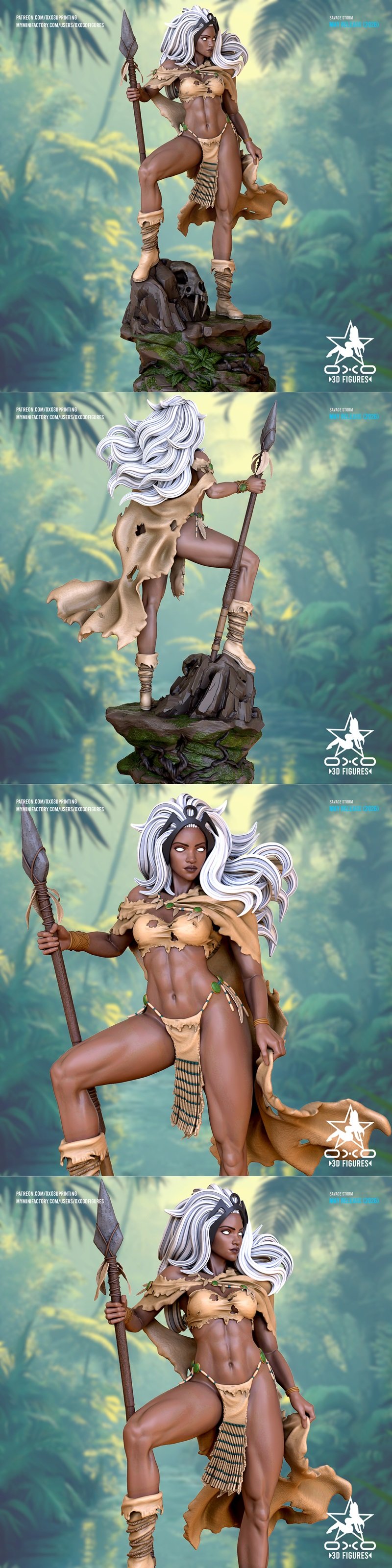 OXO3D Savage Storm 3D打印模型|OXO3D – Savage Storm – 3D Print Model STL