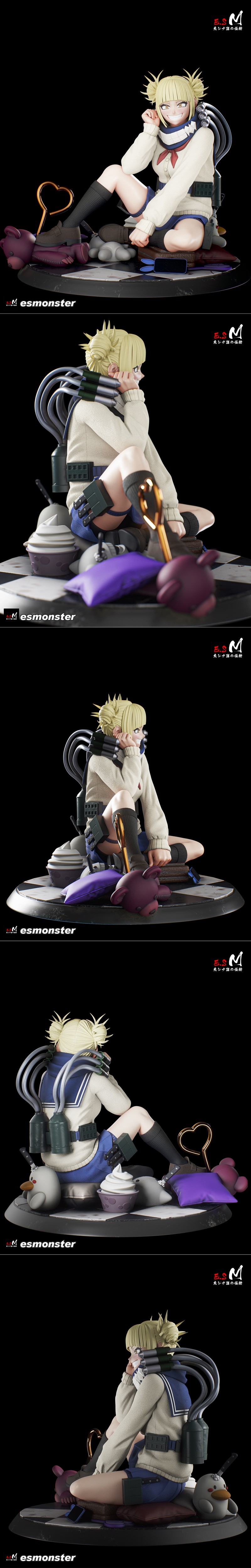 E.S.怪物 - 范·米可 - 3D打印模型|E.S Monster – Toga Himiko – 3D Print Model STL