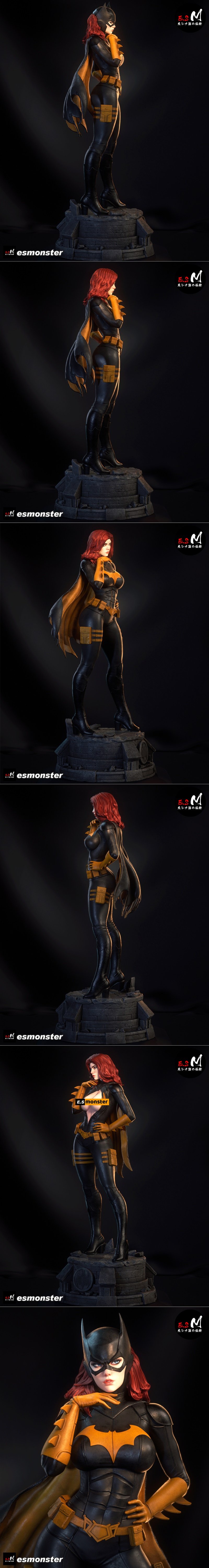 E.S怪物 - 蝙蝠女孩 - 3D打印模型|E.S Monster – BatGirl – 3D Print Model STL