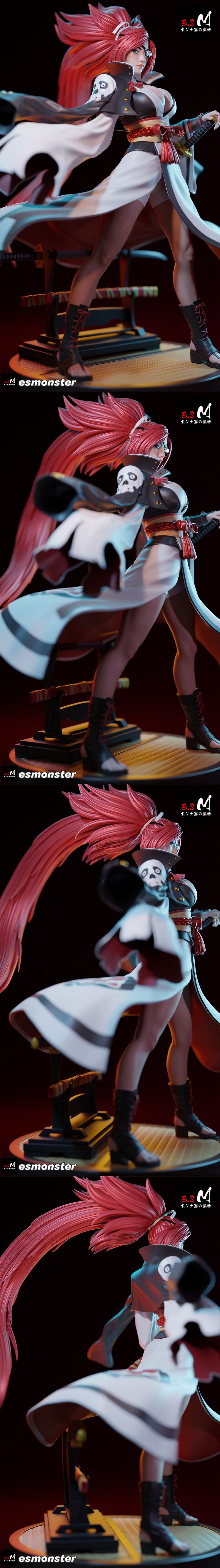 E.S怪物 - 巴金 - 3D打印模型|E.S Monster – Baiken – 3D Print Model STL