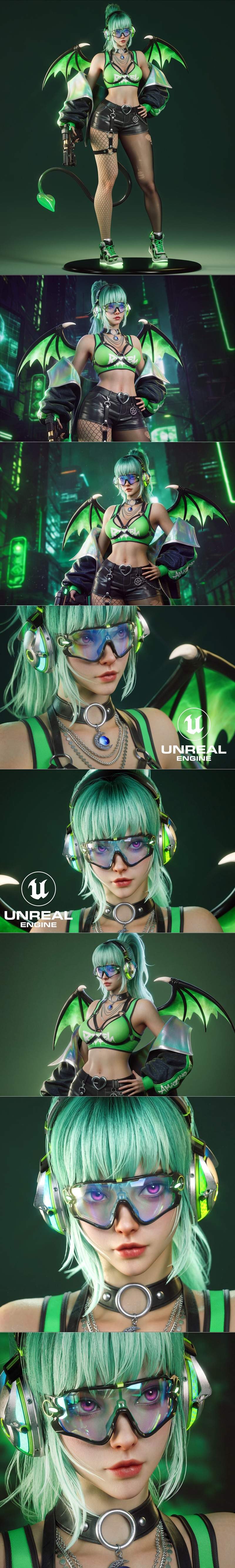 Cyanra-UE5 3D打印模型：乌尔特5角色模型|Cyanra-UE5 – 3D Print Model STL