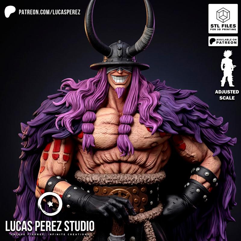 洛基——一人之下3D打印模型|Lucas Perez – Loki – One Piece – 3D Print Model STL