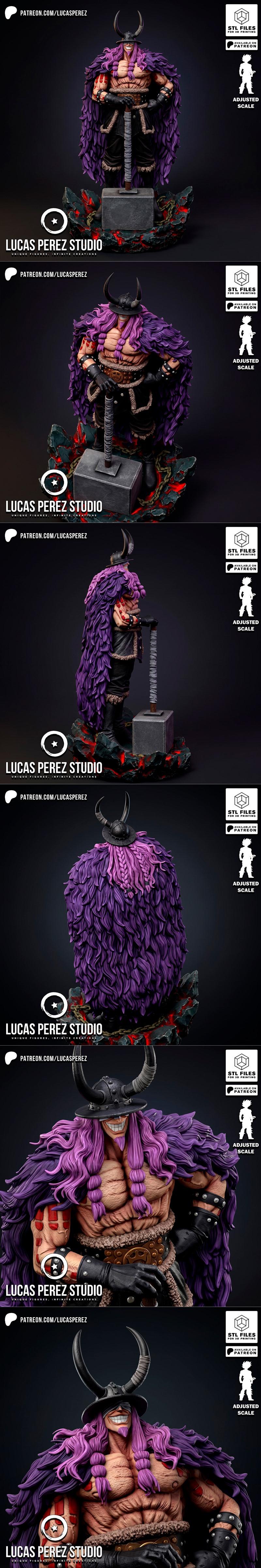 洛基——一人之下3D打印模型|Lucas Perez – Loki – One Piece – 3D Print Model STL