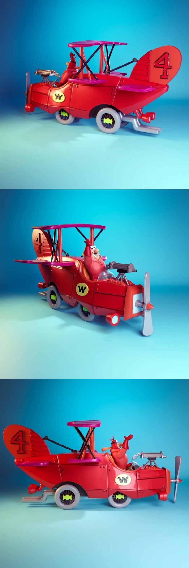 RedMax – 红色割草机 – 3D打印模型|RedMax – Crimson Haybaler – 3D Print Model STL