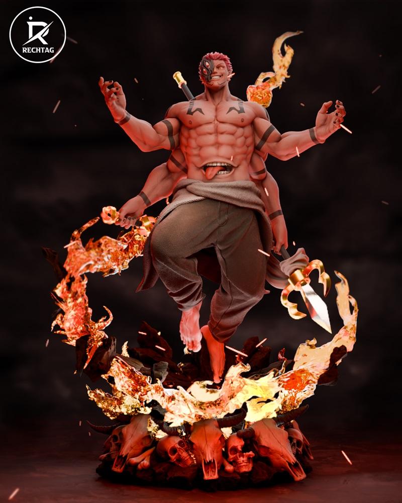 Rechtag - 雷神之锤 - 神无毗桥 3D打印模型|Rechtag – Sukuna – 3D Print Model STL