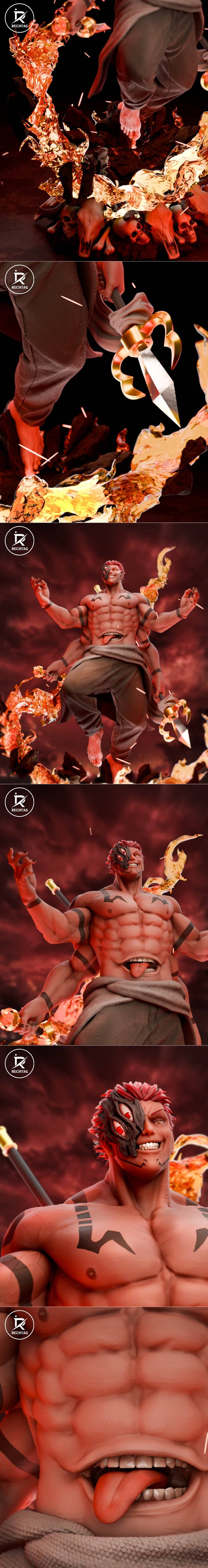 Rechtag - 雷神之锤 - 神无毗桥 3D打印模型|Rechtag – Sukuna – 3D Print Model STL
