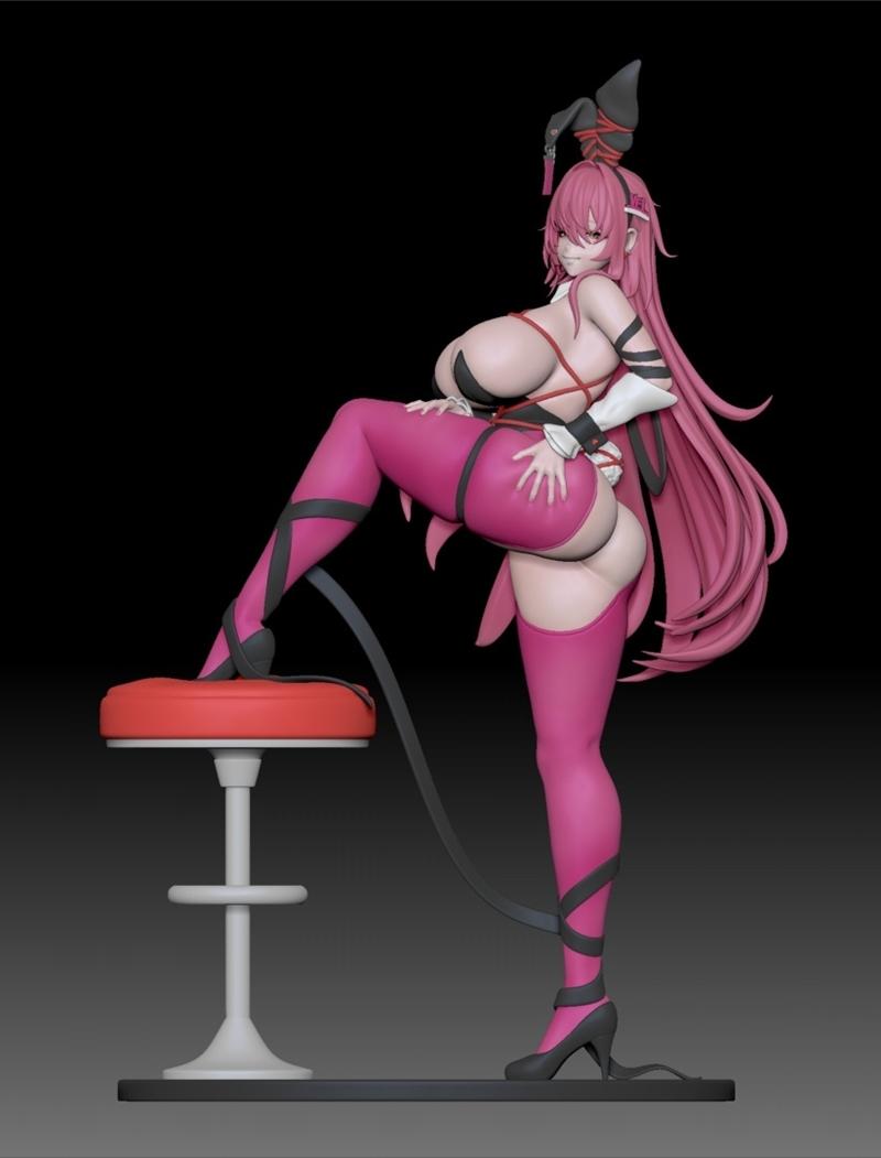 Sin 3D - 柔纱妮克 - 3D打印模型|Sin 3D – Velvet Nikke – 3D Print Model STL