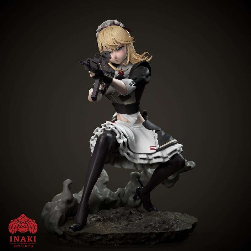Inaki打造少女前线G36少女3D打印模型|Inaki Sculpts – G36 – Girl’s Frontline – 3D Print Model STL
