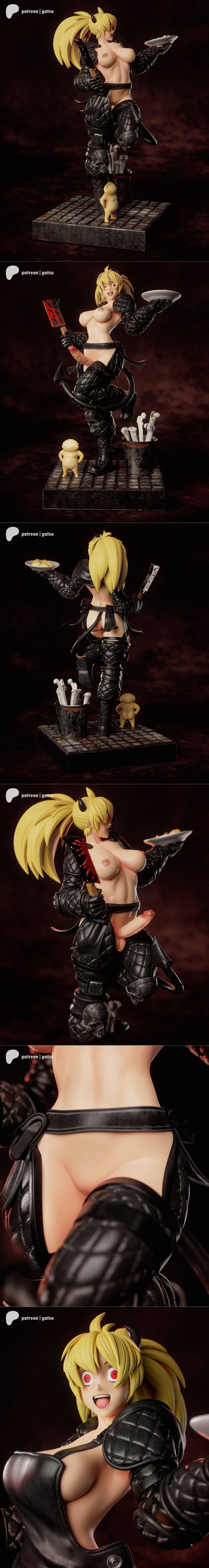 Gatsu Studios《多罗贺多》3D打印模型|Gatsu Studios – Nikaido Dorohedoro – Fanart – 3D Print Model STL