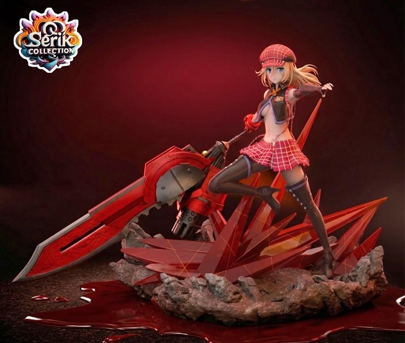 Serik Collection - 《神灭》阿莉莎·伊林琴娜 3D打印模型|Serik Collection – Alisa Ilinichina – God Eater – 3D Print Model STL