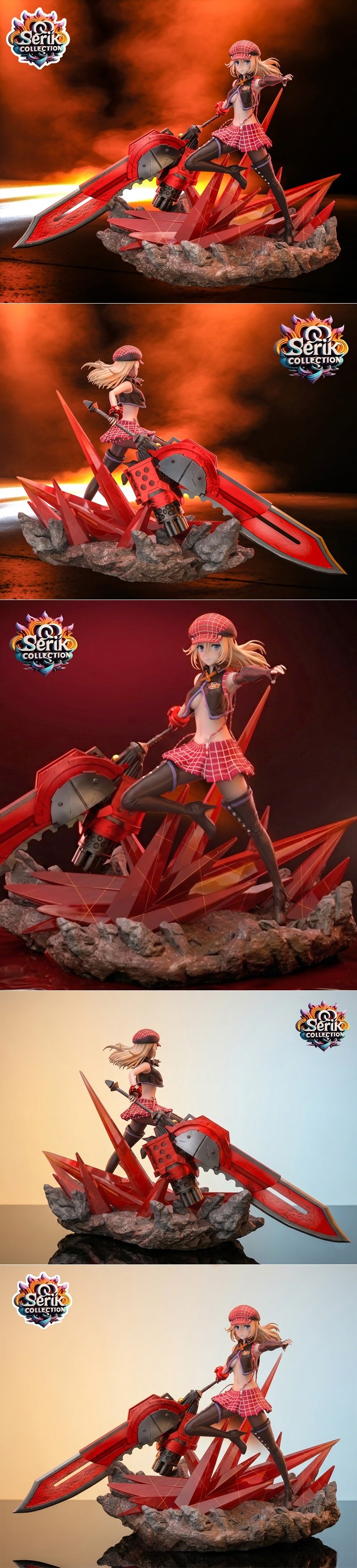 Serik Collection - 《神灭》阿莉莎·伊林琴娜 3D打印模型|Serik Collection – Alisa Ilinichina – God Eater – 3D Print Model STL