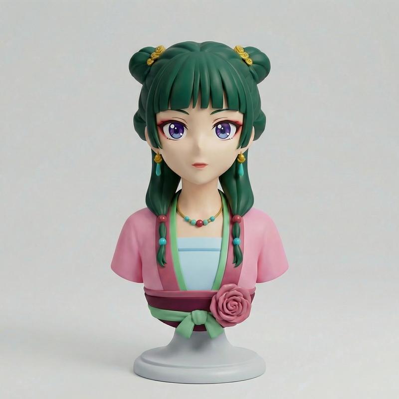 帕布洛玩偶 - 魔毛人头像 - 3D打印模型|Pablo Figurines – Maomao Bust – 3D Print Model STL