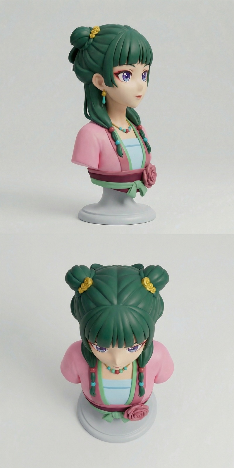 帕布洛玩偶 - 魔毛人头像 - 3D打印模型|Pablo Figurines – Maomao Bust – 3D Print Model STL