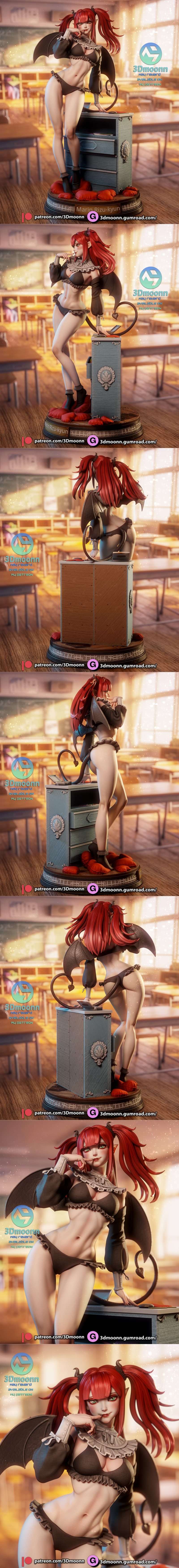 3D打印模型：Marin Kitagawa 3D打印角色模型|3Dmoonn – Marin Kitagawa – 3D Print Model STL