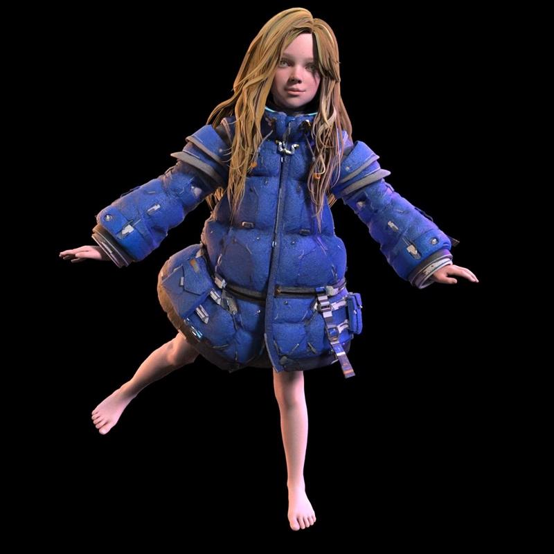 Diana Pragmata 3D打印模型|Diana Pragmata – 3D Print Model STL