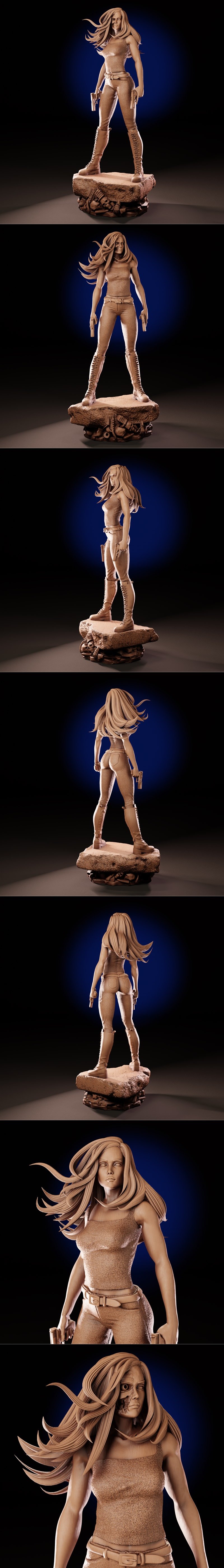 PG3D – Cameron – 动漫游戏角色3D打印模型|PG3D – Cameron – 3D Print Model STL