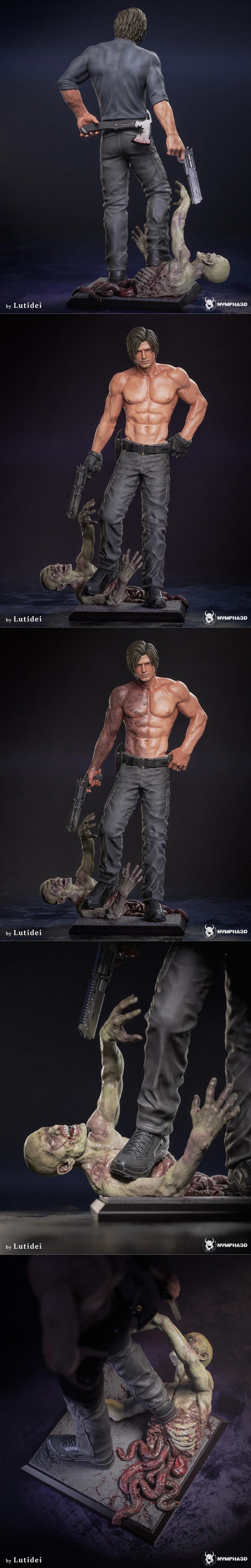 Nympha - Leon 3D打印模型|Nympha – Leon – 3D Print Model STL