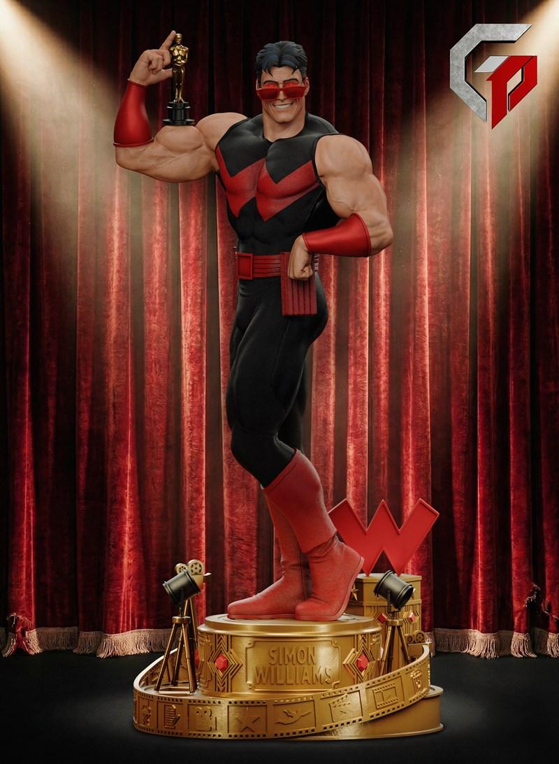 Geek Print – 旺达·马克西莫夫 3D打印模型|Geek Print – Wonder Man – 3D Print Model STL