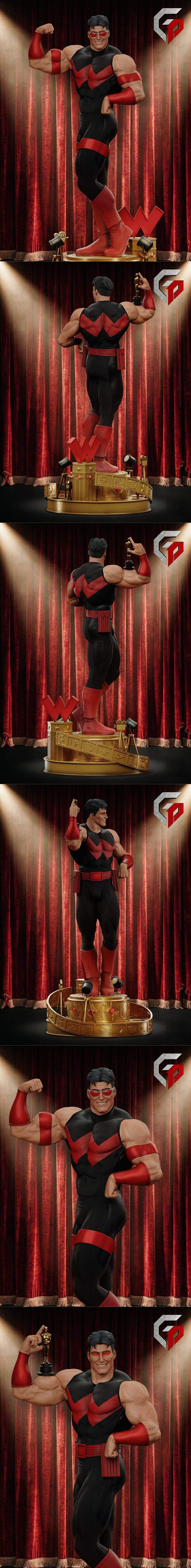Geek Print – 旺达·马克西莫夫 3D打印模型|Geek Print – Wonder Man – 3D Print Model STL
