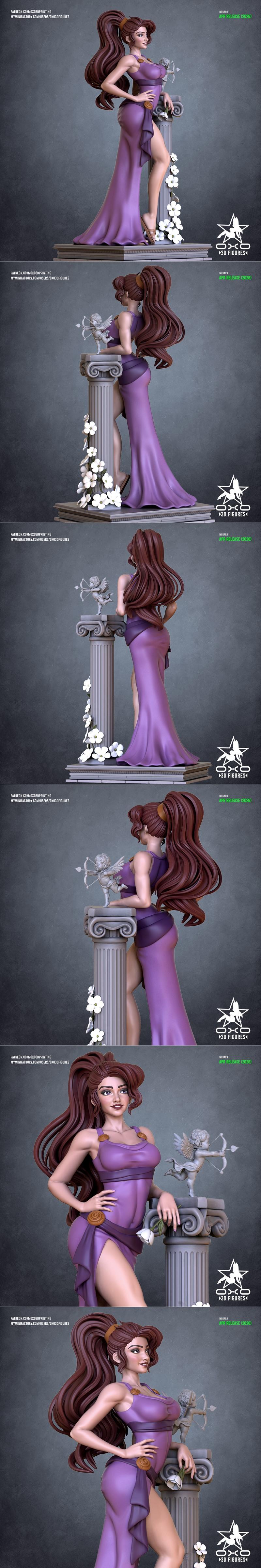 OXO3D - Megara 3D打印模型|OXO3D – Megara – 3D Print Model STL