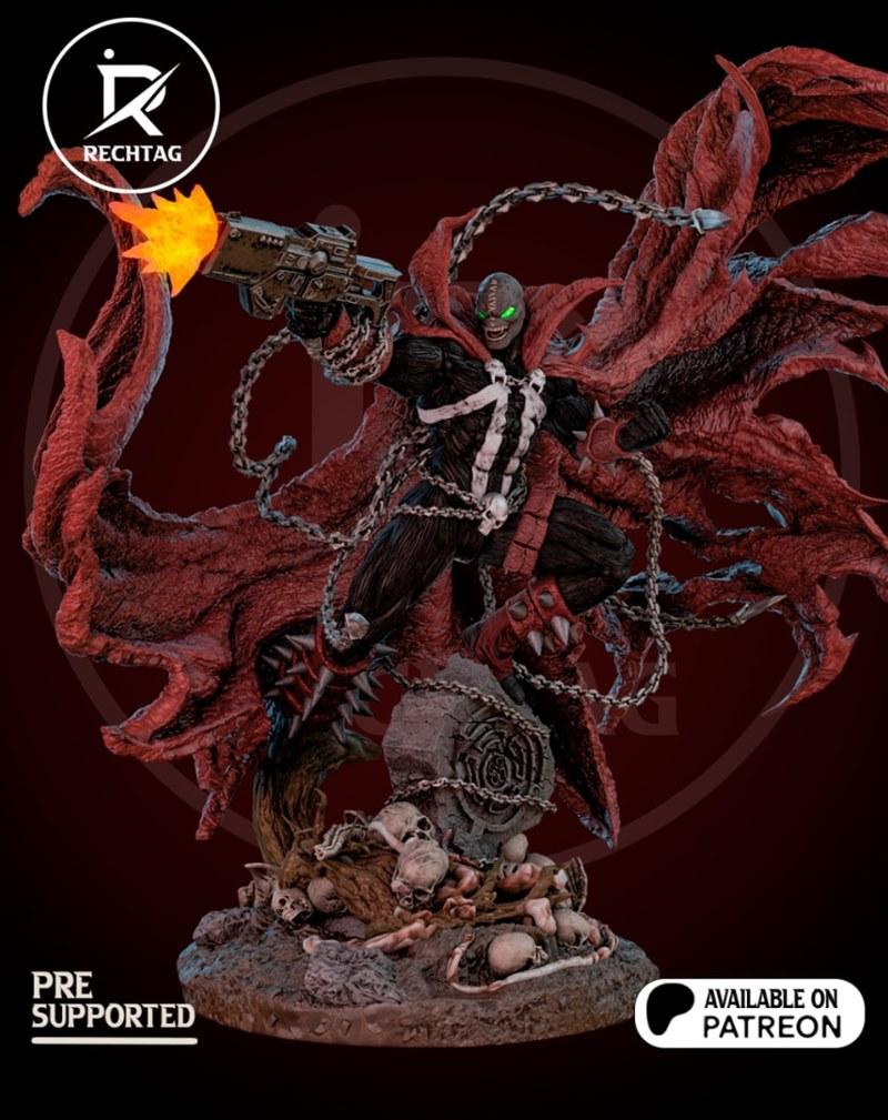 Rechtag – Spawn – 3D打印模型|Rechtag – Spawn – 3D Print Model STL