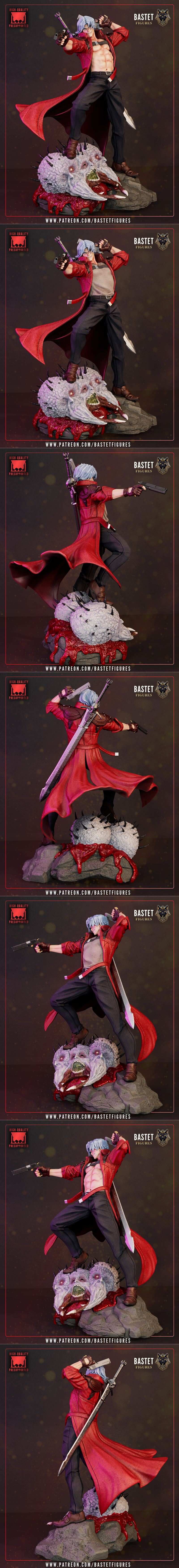 Bastet角色3D打印模型 STL文件|Bastet Figures – Vault Legacy – DanteFullsize – 3D Print Model STL