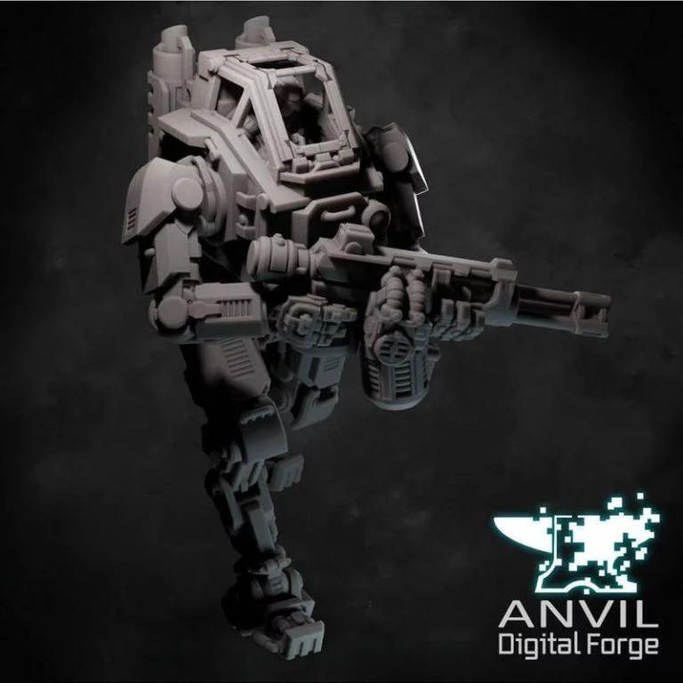 Anvil Digital Forge – 光刃突击机甲|Anvil Digital Forge – Light Assault Mech