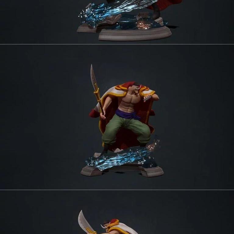 白胡子-Edward Newgate-3D打印模型|Edward Newgate – Whitebeard