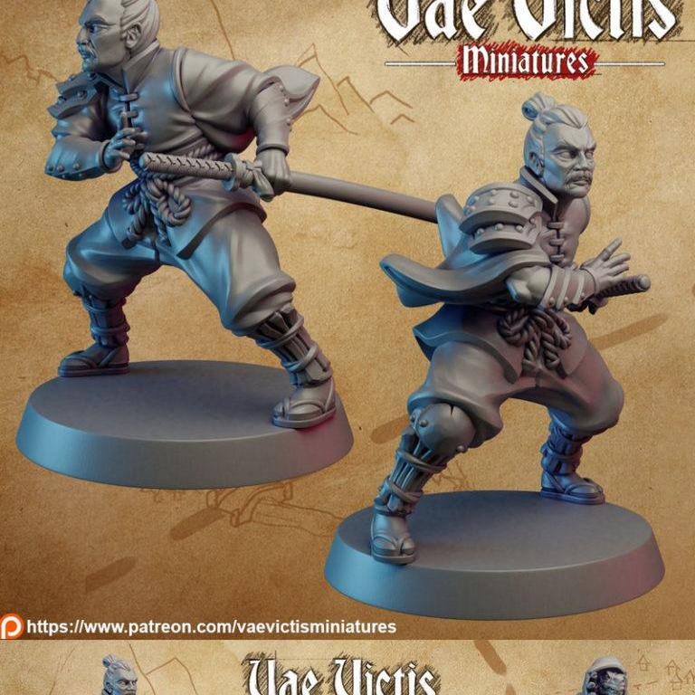 VaE Victis 2022六月作品：迷你3D打印模型集|Vae Victis Miniatures – june 2022