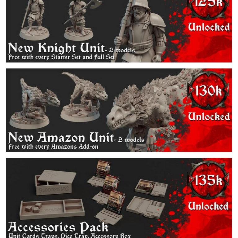 BLOODFIELDS：完整3D打印战棋模型|BLOODFIELDS : Complete 3D Printable Wargame