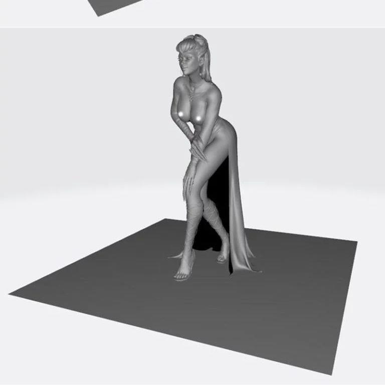 Evelyn中的3D打印模型：动漫角色精细复刻|Evelyn