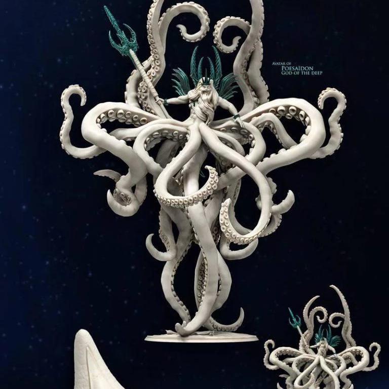 英雄无限——深境王国3D打印模型|Heroes Infinite – Kingdom Of The Depth