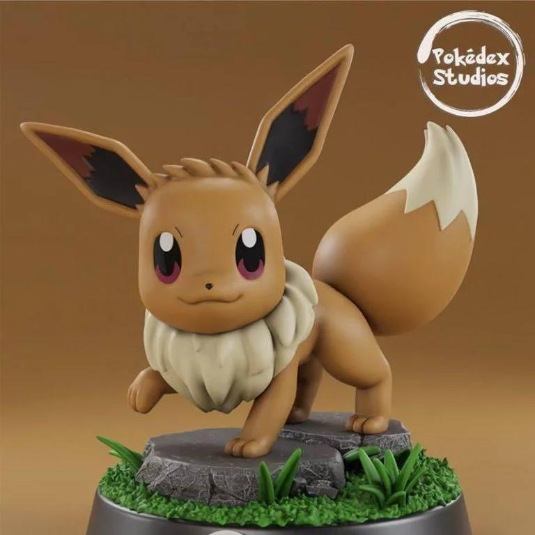 Pokedex 3D打印模型：Eevee、Growlithe、 Poke Ball、Great Ball|Pokedex Studios May 2022 – Eevee, Growlithe, Poke Ball, Great Ball