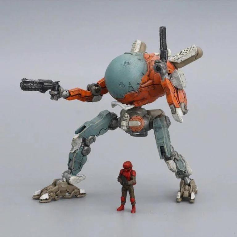 3D打印模型：胖虎机械人|Pocket Mech Fatboy