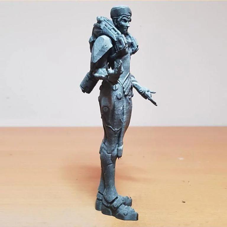 黑鸦皮肤3D打印模型|Moira Blackwatch Skin – Overwatch