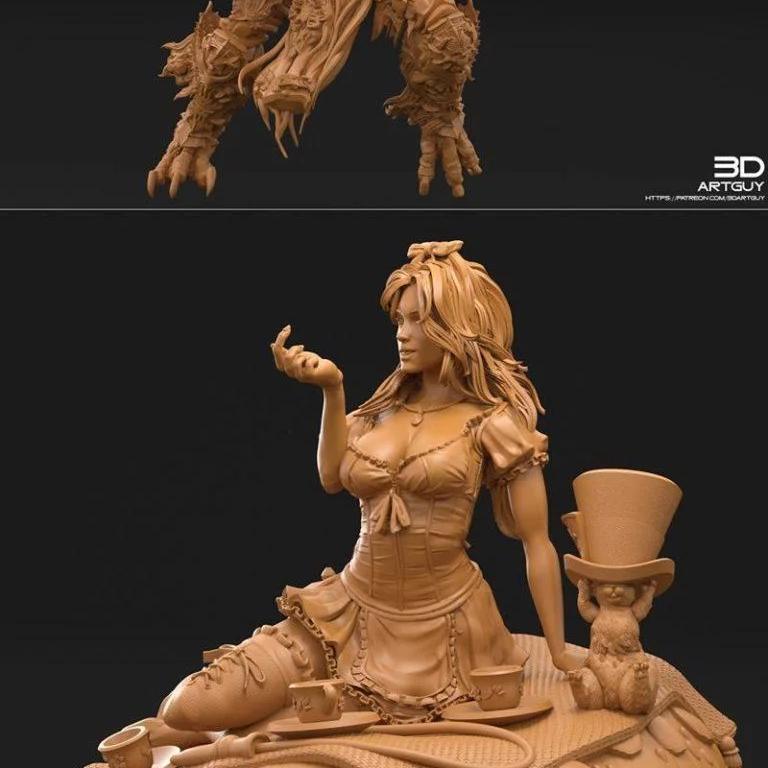 3D打印模型：奇幻角色集合包2022五月版|3DArtGuy – Fantasy Characters Pack May 2022