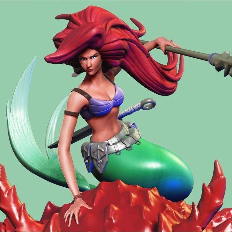 Aryel Warrior 3D打印模型|Aryel Warrior