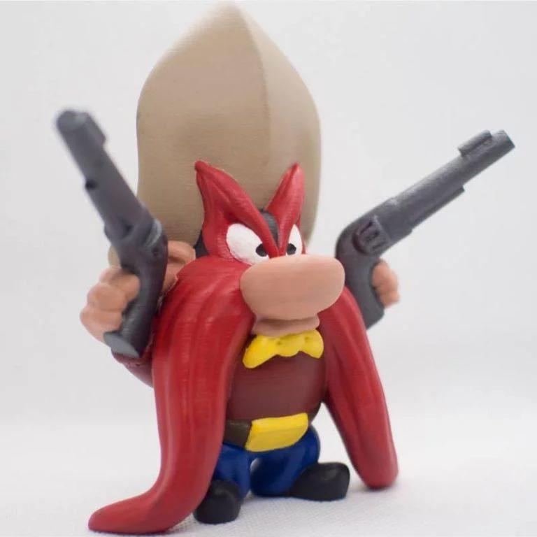 Yosemite Sam 3D打印模型|Yosemite Sam