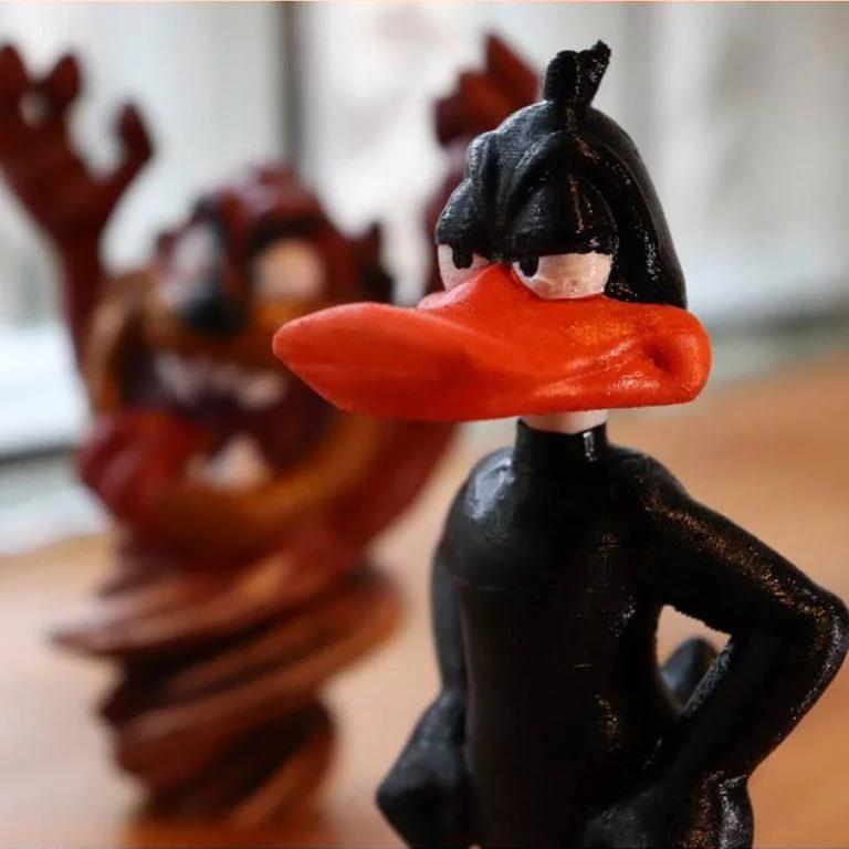 动漫《Duffy Duck》角色3D打印模型|Duffy Duck