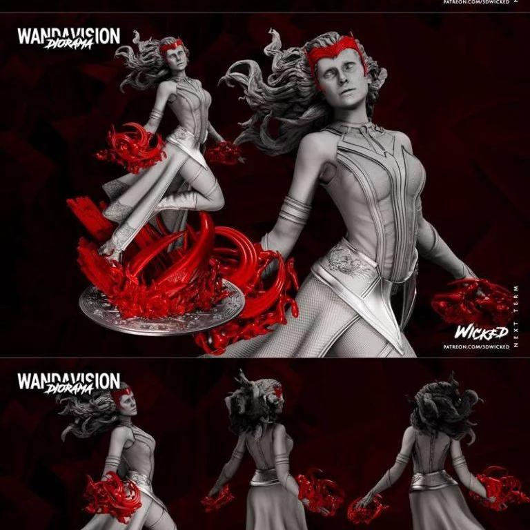 Wanda雕塑3D打印模型|Wicked – Wanda Sculpture