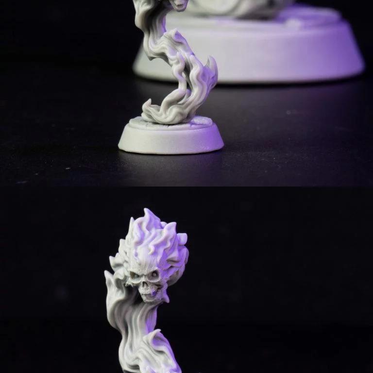 火核之战 3D打印模型|Fire Skull