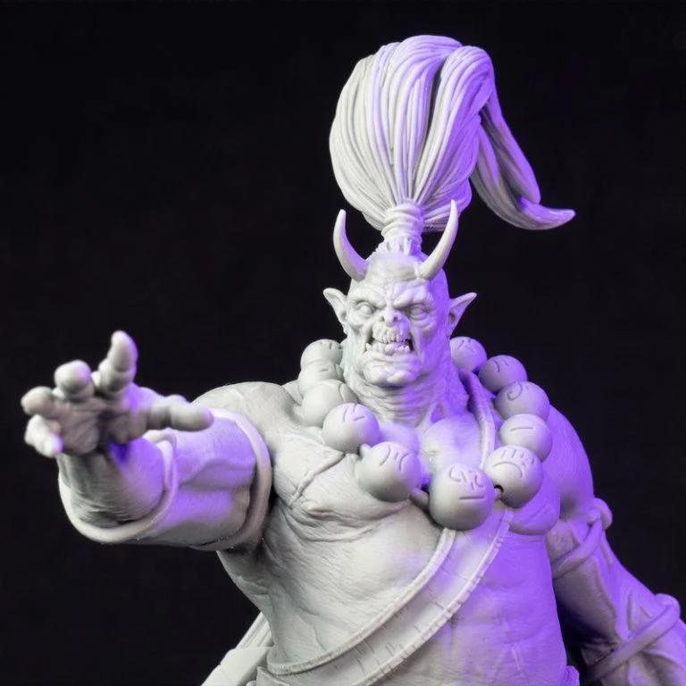 奇幻魔导士3D打印模型|Ogre Mage